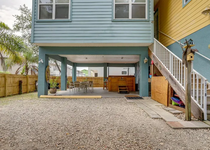 350 Ft To Beach! 'lizard Lair' In Indian Rocks Clearwater Beach